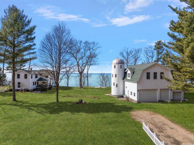front view picture of 8282 W Harrison Road, Mears, MI. 49436