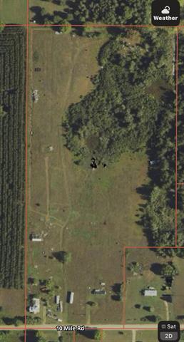 front view picture of 3994 10 Mile Road, Evart, MI. 49631