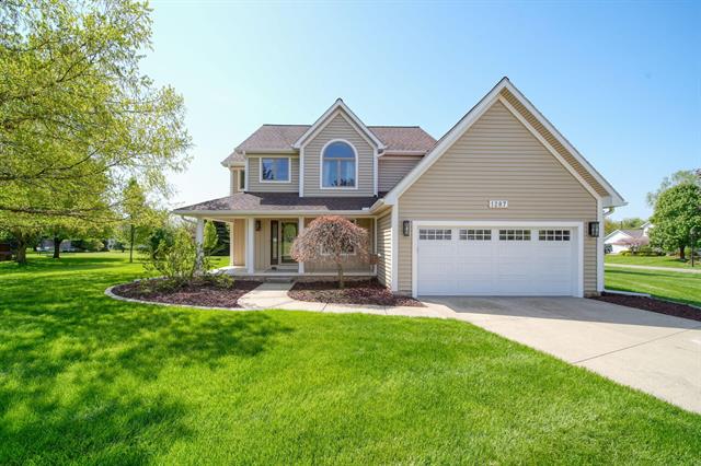 front view picture of 1287 Deer Run, Grass Lake, MI. 49240