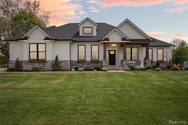 front view picture of 24817 Clark Road, New Boston, MI. 48164