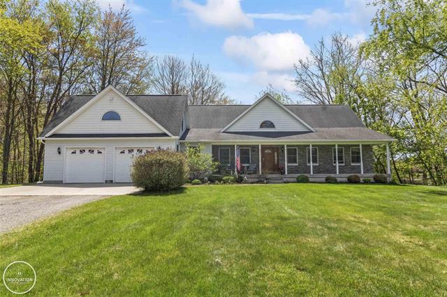 front view picture of 11078 Clar Eve Drive, Otisville, MI. 48463