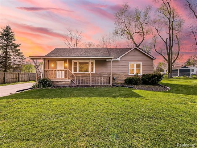 front view picture of 8097 Frederick Street, Northville, MI. 48168
