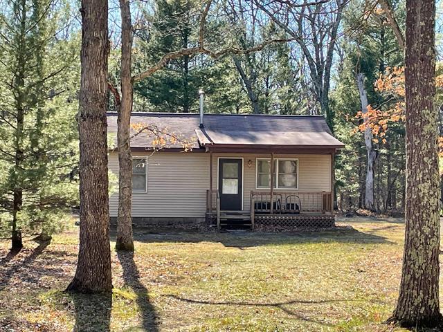 front view picture of 6868 E Koening Road, Free Soil, MI. 49411