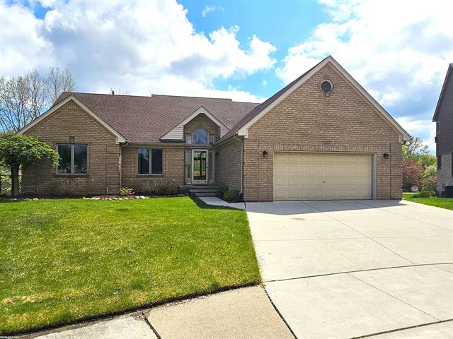 front view picture of 42236 Dharte Court, Clinton Township, MI. 48038