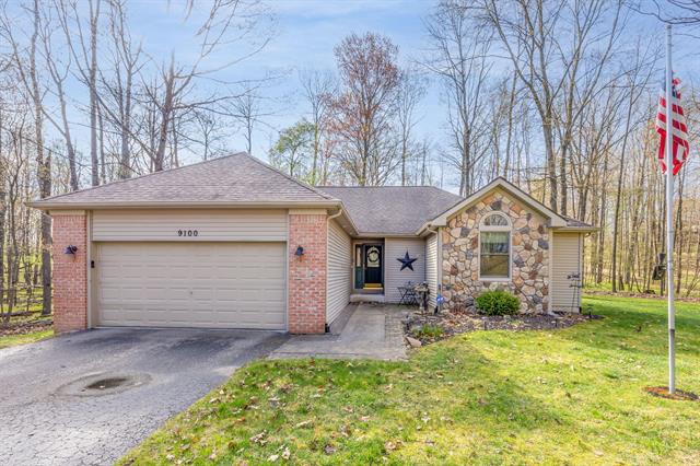front view picture of 9100 Boggie Drive, Stanwood, MI. 49346
