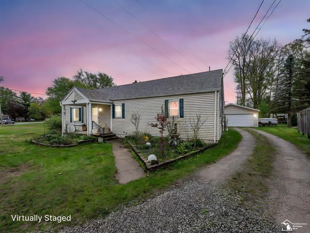 front view picture of 3629 Knepper Road, Lambertville, MI. 48144