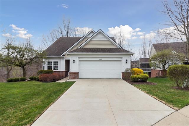 front view picture of 5328 Pentwater Drive, Howell, MI. 48843