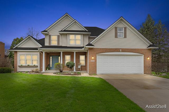 front view picture of 10616 Deer Ridge Court, Zeeland, MI. 49464