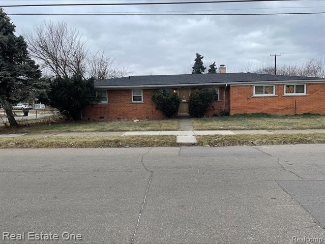 front view picture of 400 Annin Street, Highland Park, MI. 48203