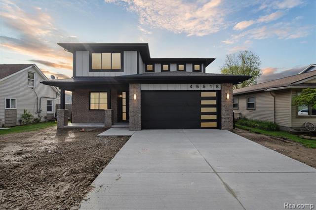 front view picture of 45518 Jefferson Avenue, New Baltimore, MI. 48047