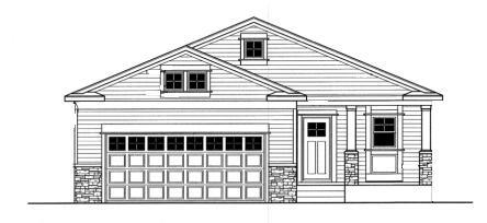 front view picture of 2508 Gray Wolf Way, Muskegon, MI. 49444