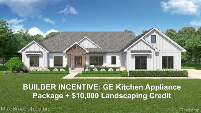 front view picture of 7680 Parshallville Road, Fenton, MI. 48430