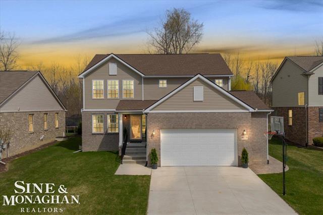 front view picture of 48378 Manhattan Drive, Macomb, MI. 48042