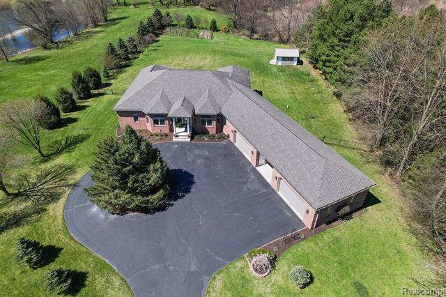 front view picture of 70799 Fisher Road, Romeo, MI. 48065