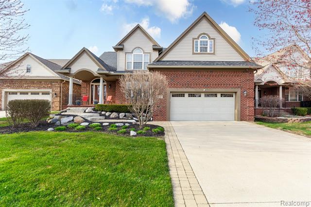 front view picture of 7873 Firestone Lane, Washington, MI. 48094