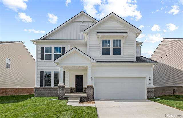 front view picture of 873 Risdon Trail S, Saline, MI. 48176
