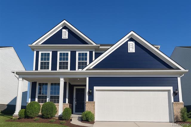 front view picture of 838 Kuss Drive, Saline, MI. 48176