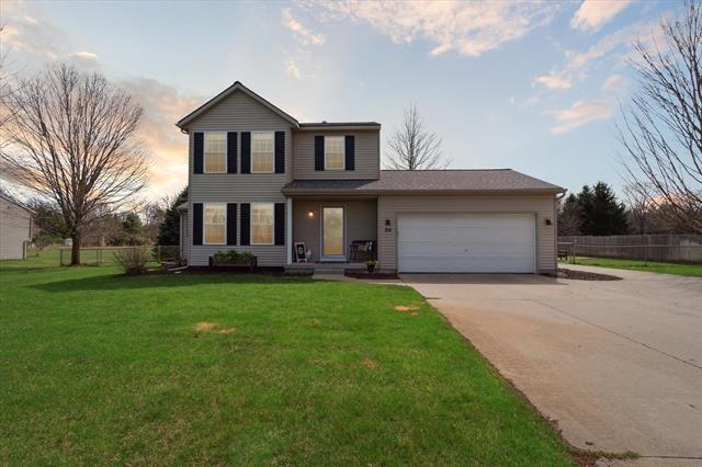 front view picture of 24 Tabby Trail Drive Nw, Sparta, MI. 49345