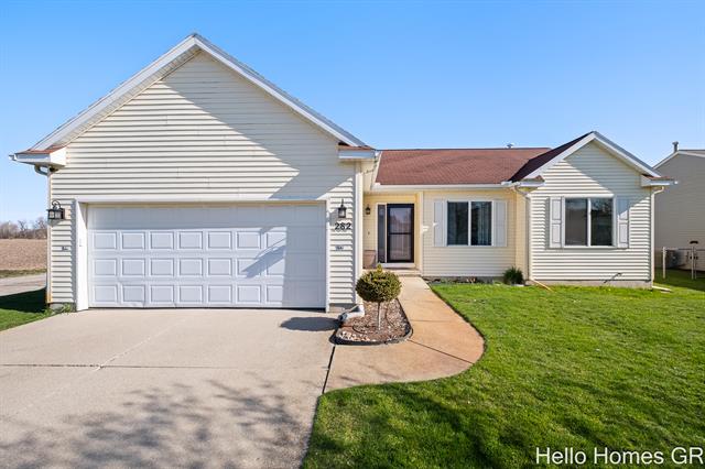 front view picture of 282 W Ferney Street, Clarksville, MI. 48815