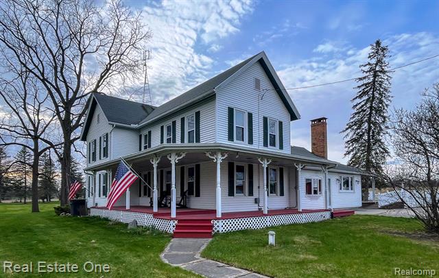 front view picture of 4076 Stewart Road, Metamora, MI. 48455