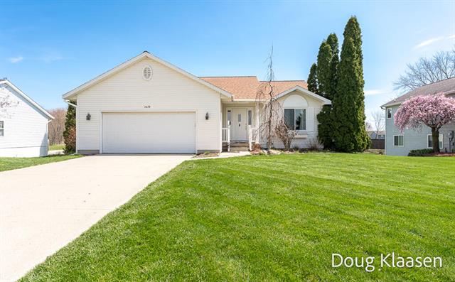 front view picture of 3478 Persimmon Lane, Holland, MI. 49424