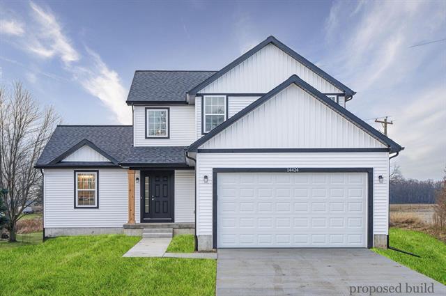 front view picture of 686 Pinewood- Lot 17 Drive, Grass Lake, MI. 49240