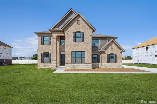 front view picture of 11997 Moore Lane, Washington, MI. 48094