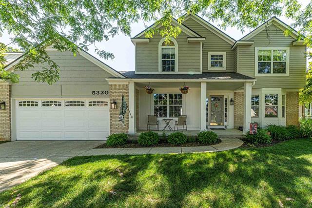 front view picture of 5320 Riverwalk Trl, Commerce Township, MI. 48382