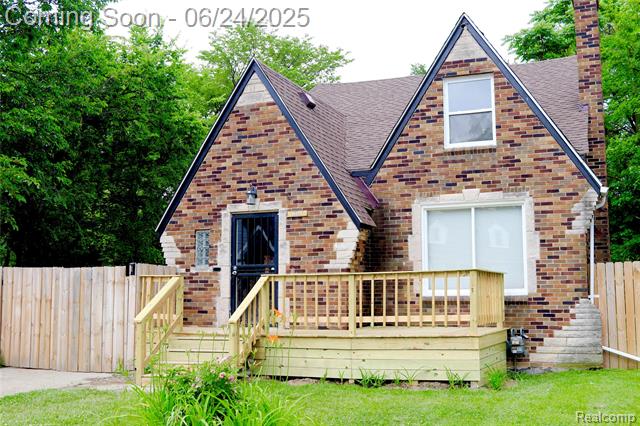 front view picture of 12280 Wade Street, Detroit, MI. 48213