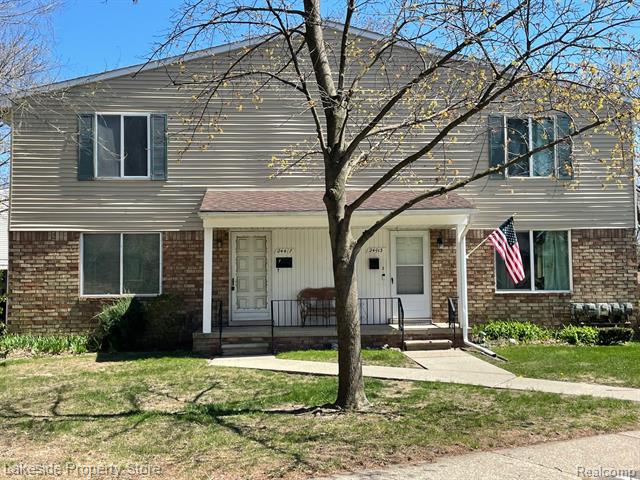front view picture of 24417 Quad Park Lane, Clinton Township, MI. 48035