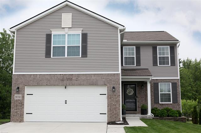 front view picture of 58741 Westmoore Circle, New Haven, MI. 48048