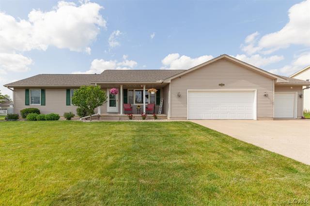 front view picture of 3564 Sapphire Drive, Adrian, MI. 49221