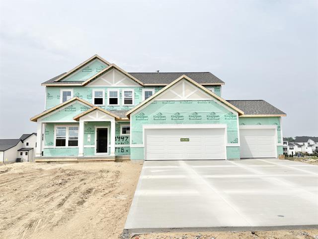 front view picture of 3447 Conrail Drive Sw, Byron Center, MI. 49315