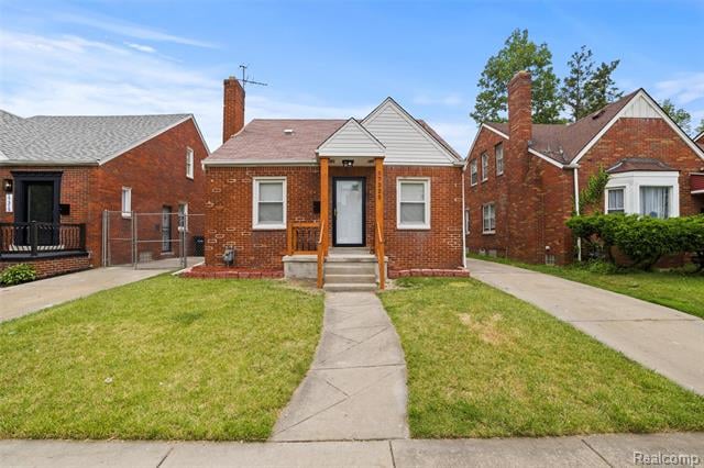 front view picture of 17325 Mansfield Street, Detroit, MI. 48235