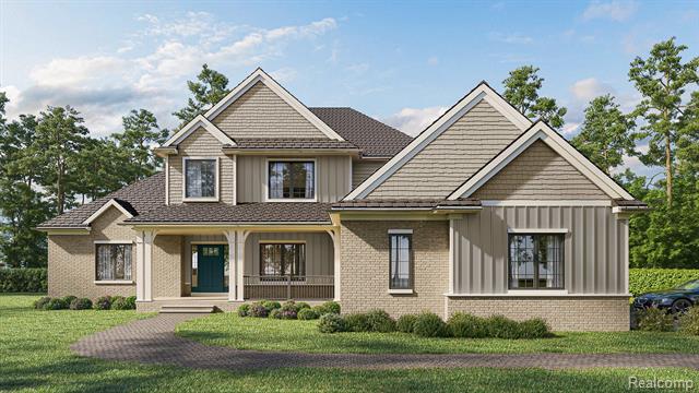 front view picture of 8981 Acacia Trail, Pinckney, MI. 48169
