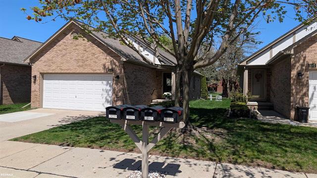 front view picture of 3853 Sunflower Lane, Warren, MI. 48091