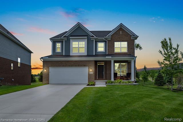 front view picture of 48229 Fieldstone Drive, Northville, MI. 48168