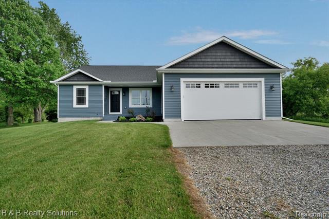 front view picture of 453 Angle Road, Lapeer, MI. 48446