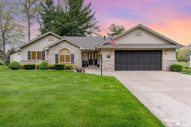 front view picture of 130 White Deer Trail, Prudenville, MI. 48651