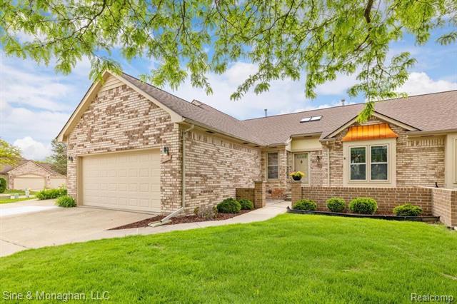 front view picture of 43389 Riverbend Boulevard, Clinton Township, MI. 48038