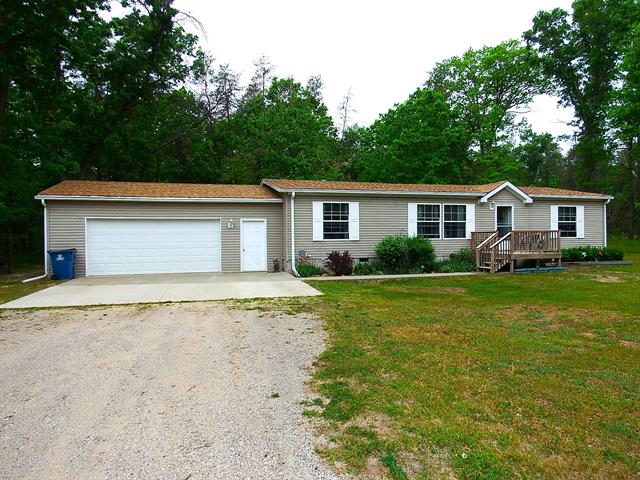 front view picture of 3461 S James Road, Baldwin, MI. 49304