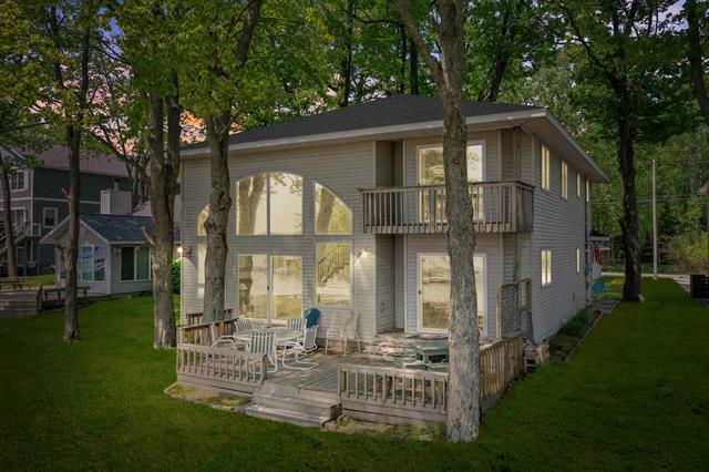 front view picture of 7579 W White Birch, Lake City, MI. 49651