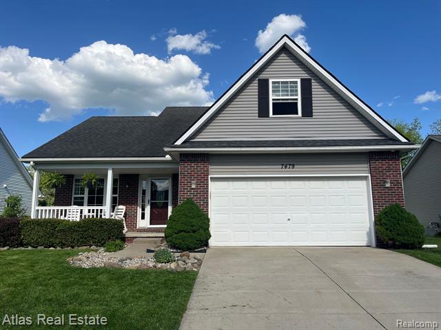 front view picture of 7479 Cedar, Goodrich, MI. 48438