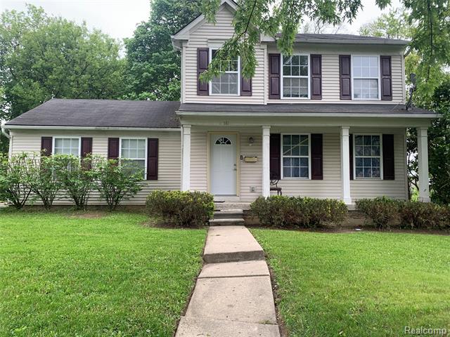 front view picture of 161 Perkins Street, Pontiac, MI. 48342