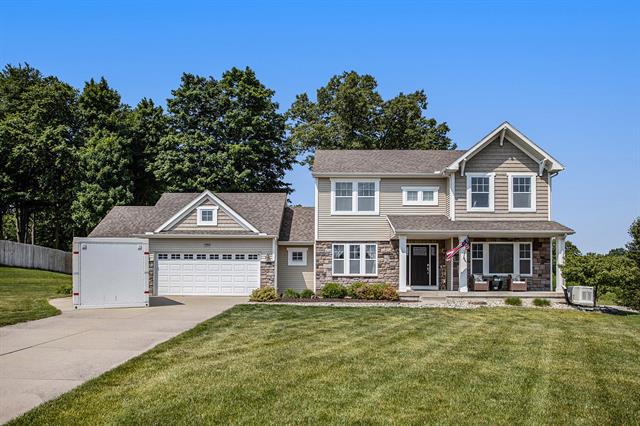 front view picture of 7990 Hemel Lane, Richland, MI. 49083