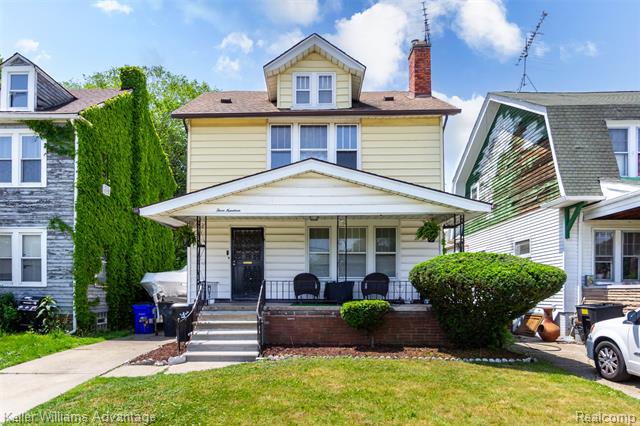 front view picture of 319 Marlborough Street, Detroit, MI. 48215