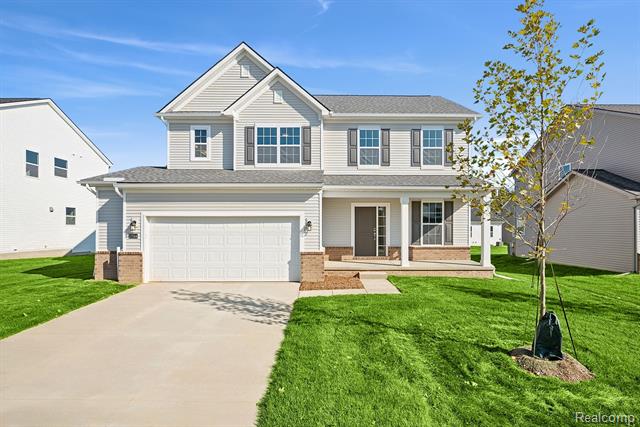 front view picture of 27144 Silo Drive, Saline, MI. 48176