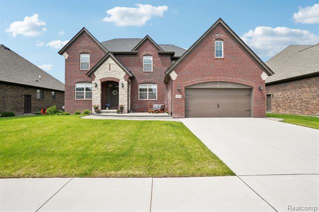 front view picture of 49793 Split Rock Road, Macomb, MI. 48044