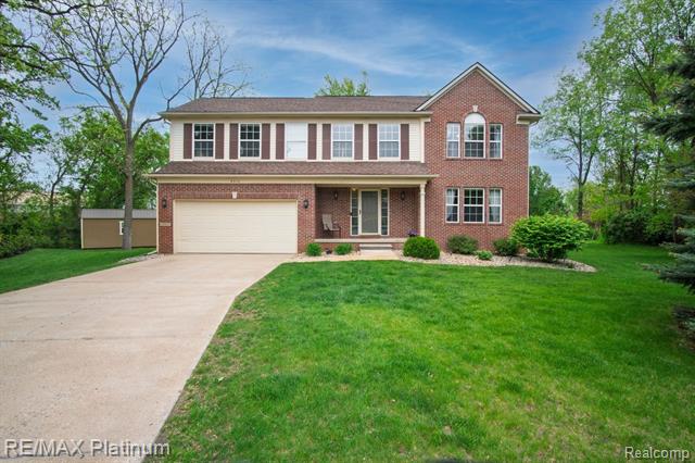front view picture of 8313 Mill Pointe Court, Goodrich, MI. 48438