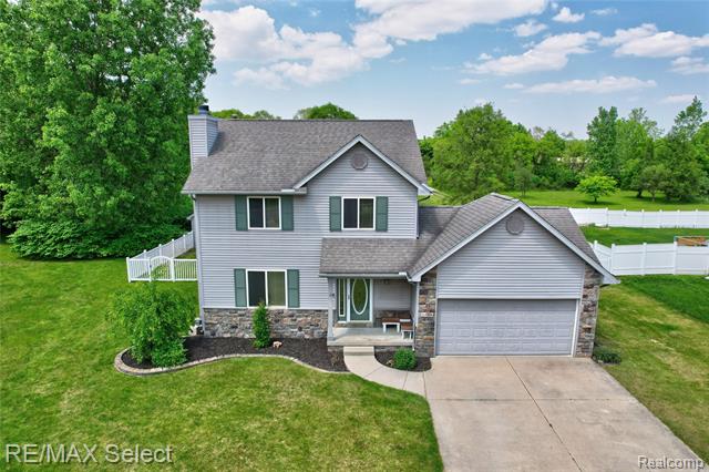 front view picture of 11468 Grand Oaks Drive, Clio, MI. 48420